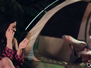 nubile slut likes camping and outdoor porking